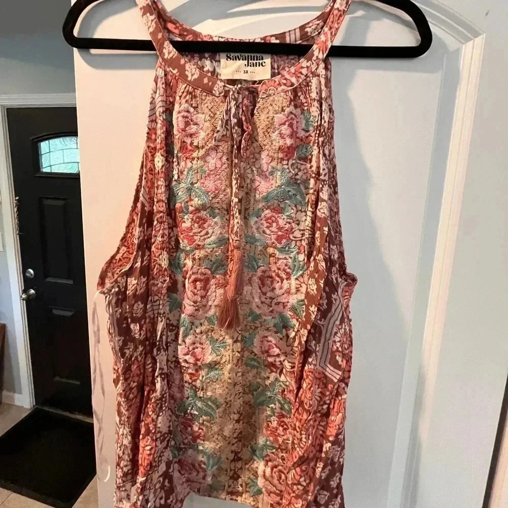 ~Savannah Jane~ Top - 3X